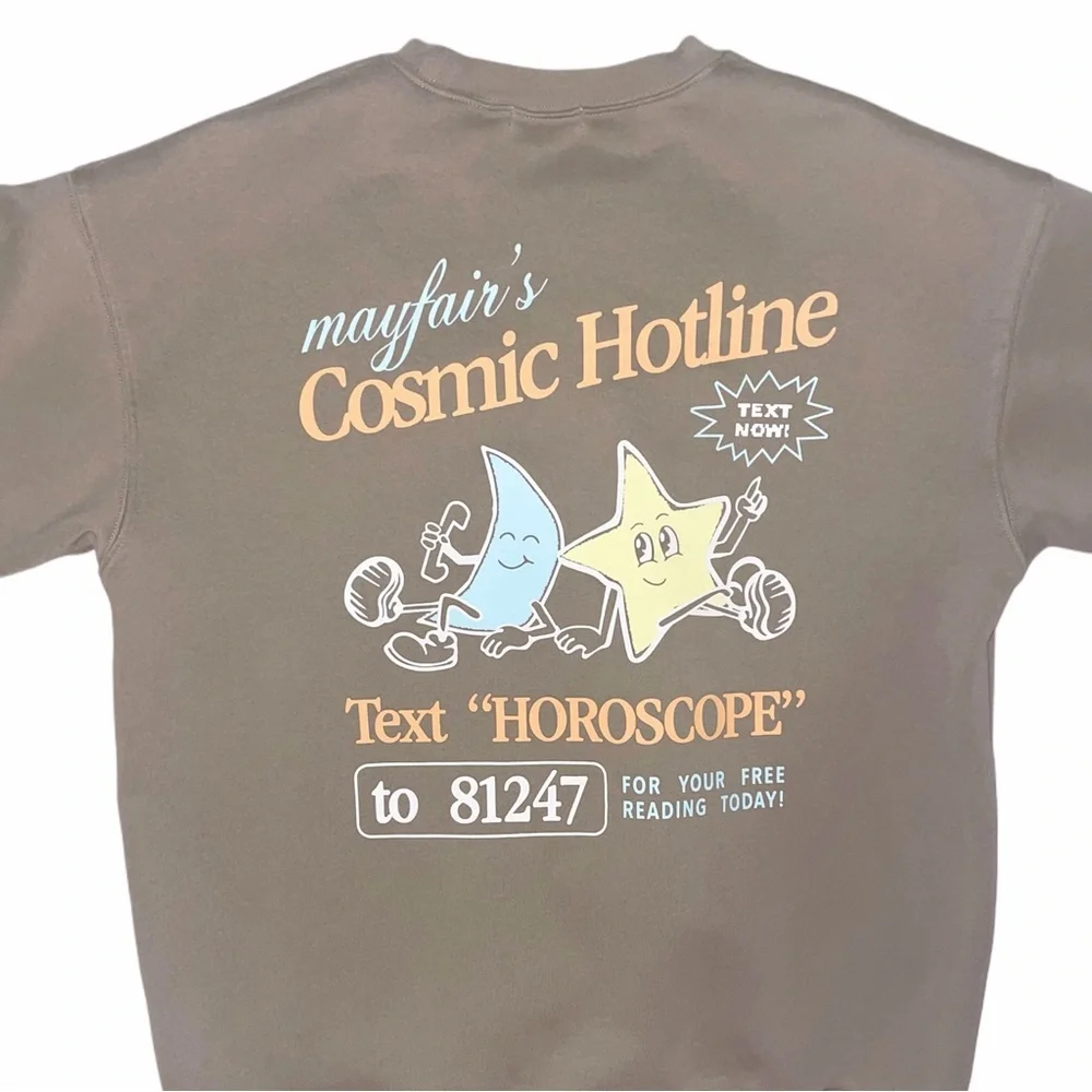 Mayfair's Cosmic Hotline Sweatshirt + Sweatpants Set - Picture 4 of 10